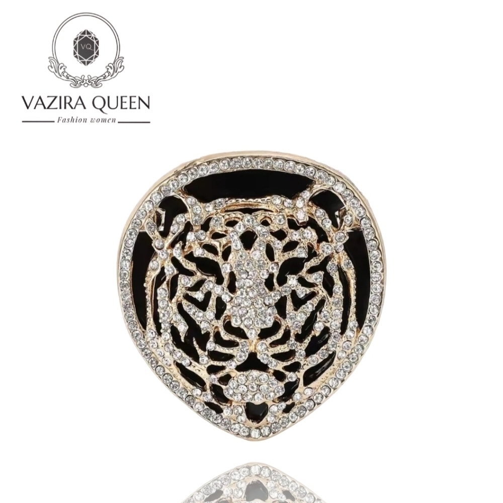VQ Tiger Brooch
